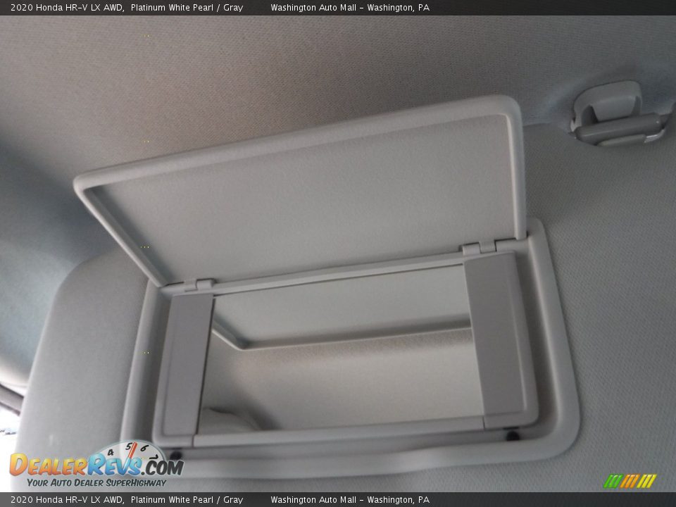 2020 Honda HR-V LX AWD Platinum White Pearl / Gray Photo #21