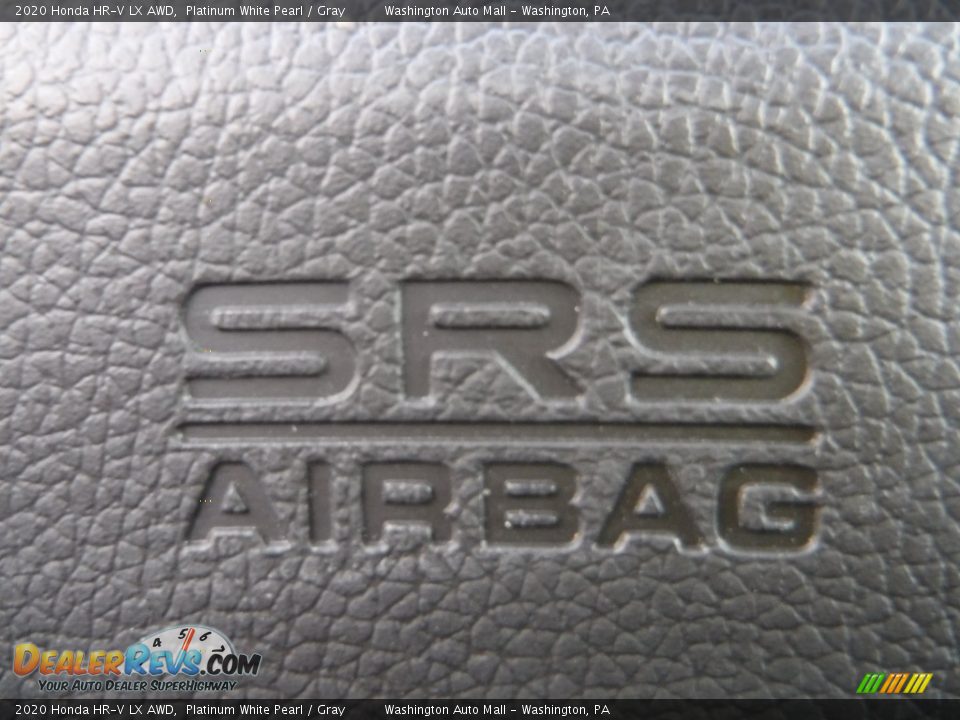 2020 Honda HR-V LX AWD Platinum White Pearl / Gray Photo #22