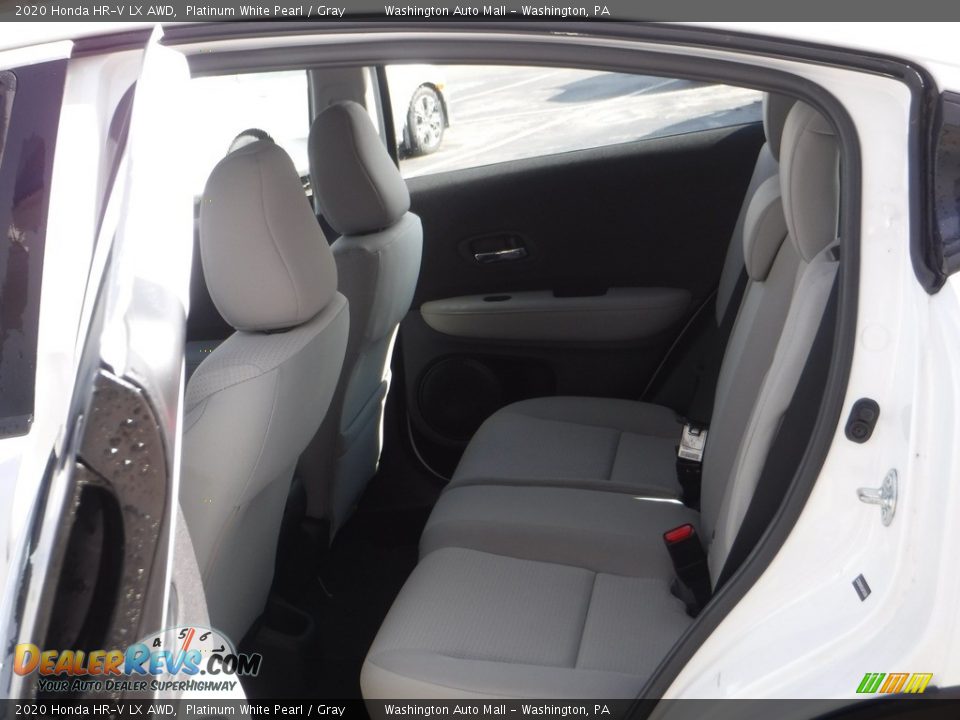 2020 Honda HR-V LX AWD Platinum White Pearl / Gray Photo #23