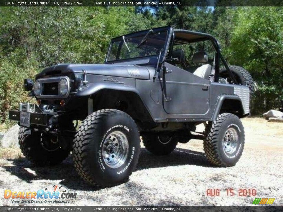 1964 Toyota Land Cruiser FJ40 Grey / Grey Photo #28