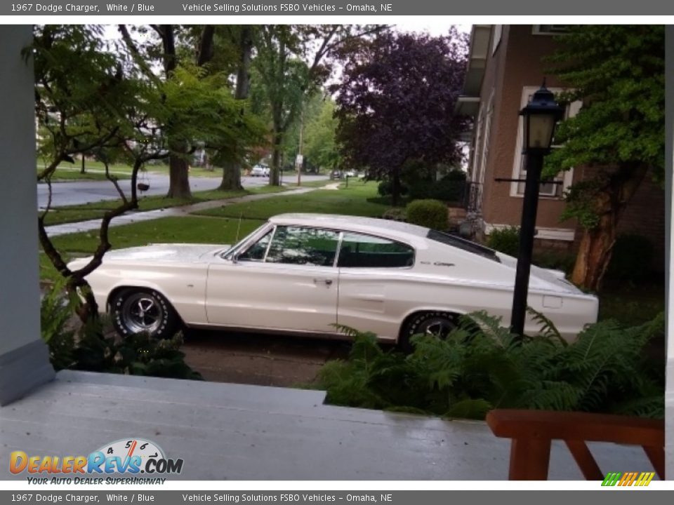 White 1967 Dodge Charger  Photo #1