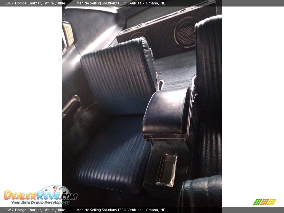 Rear Seat of 1967 Dodge Charger  Photo #4