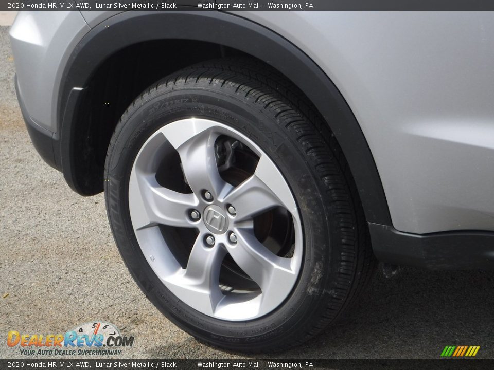 2020 Honda HR-V LX AWD Lunar Silver Metallic / Black Photo #3