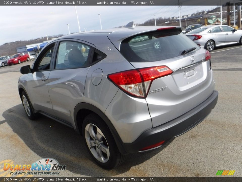2020 Honda HR-V LX AWD Lunar Silver Metallic / Black Photo #7