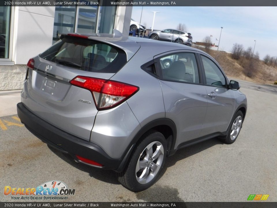 2020 Honda HR-V LX AWD Lunar Silver Metallic / Black Photo #9