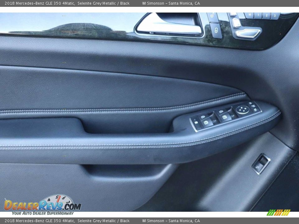 2018 Mercedes-Benz GLE 350 4Matic Selenite Grey Metallic / Black Photo #13