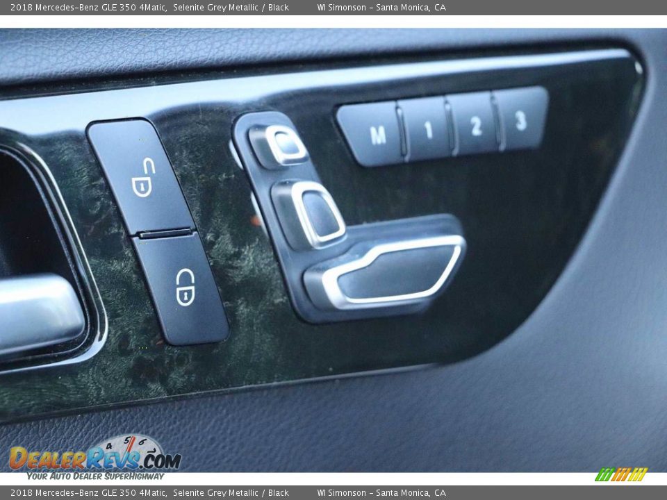 2018 Mercedes-Benz GLE 350 4Matic Selenite Grey Metallic / Black Photo #14
