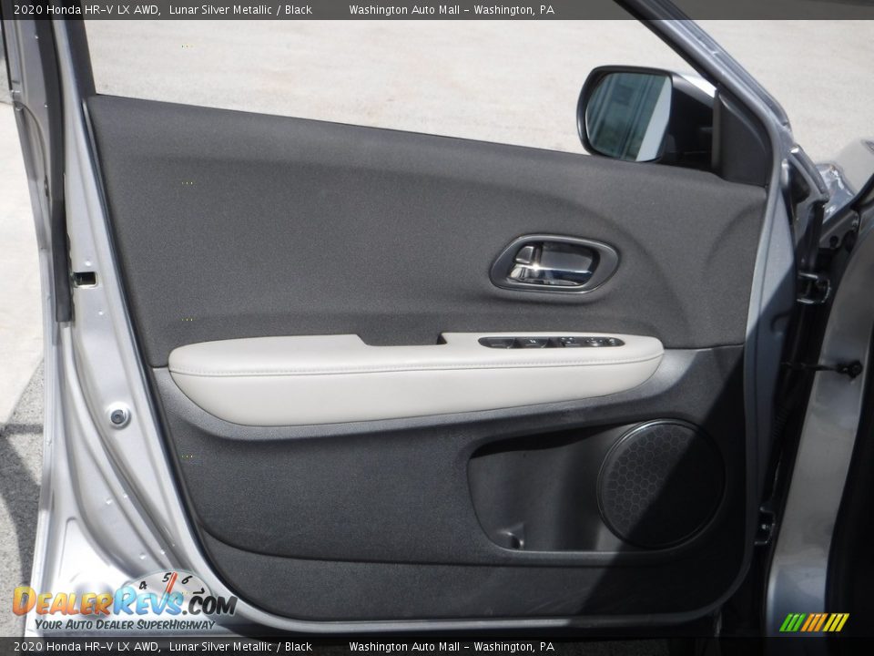 2020 Honda HR-V LX AWD Lunar Silver Metallic / Black Photo #11