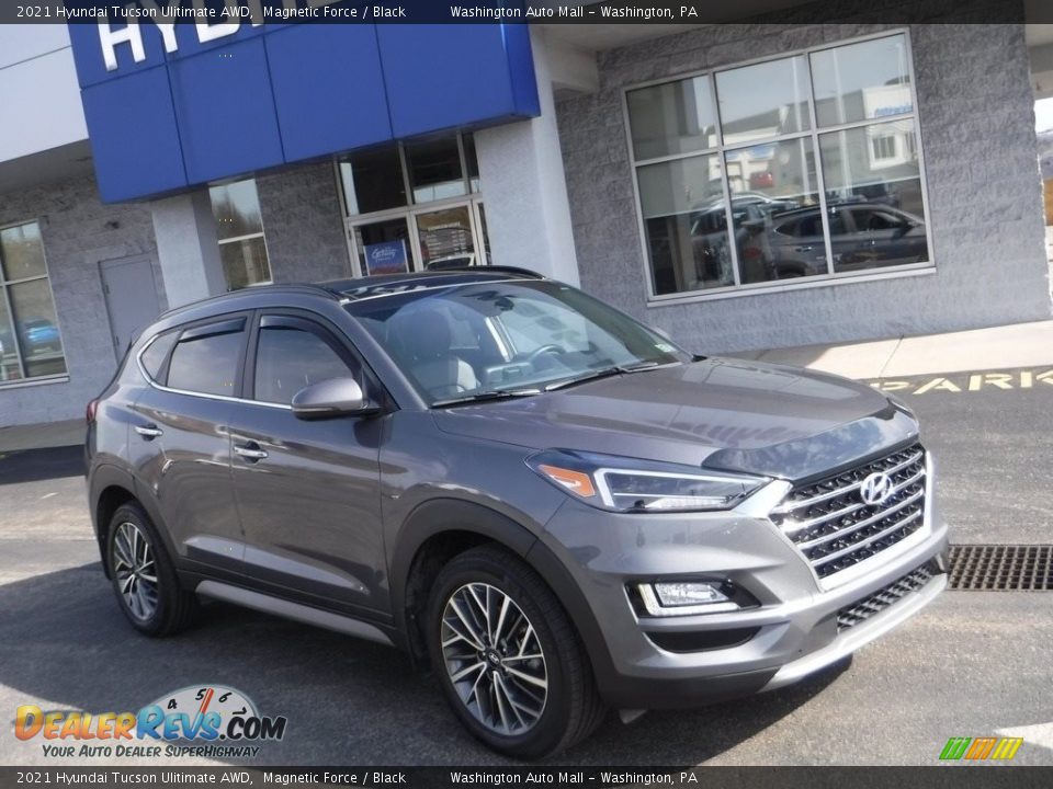 2021 Hyundai Tucson Ulitimate AWD Magnetic Force / Black Photo #1