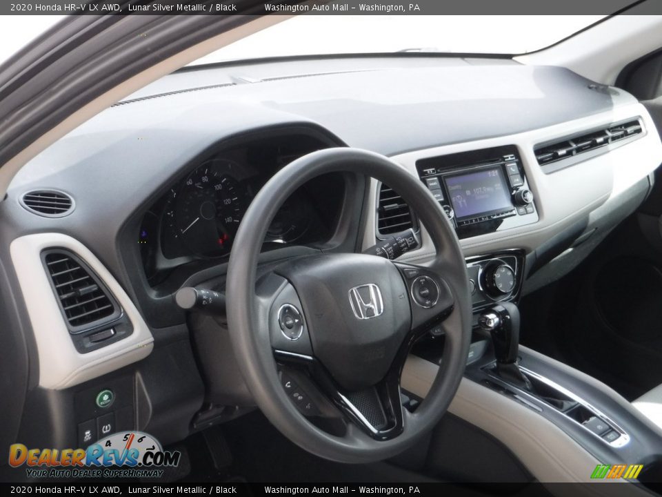 2020 Honda HR-V LX AWD Lunar Silver Metallic / Black Photo #13