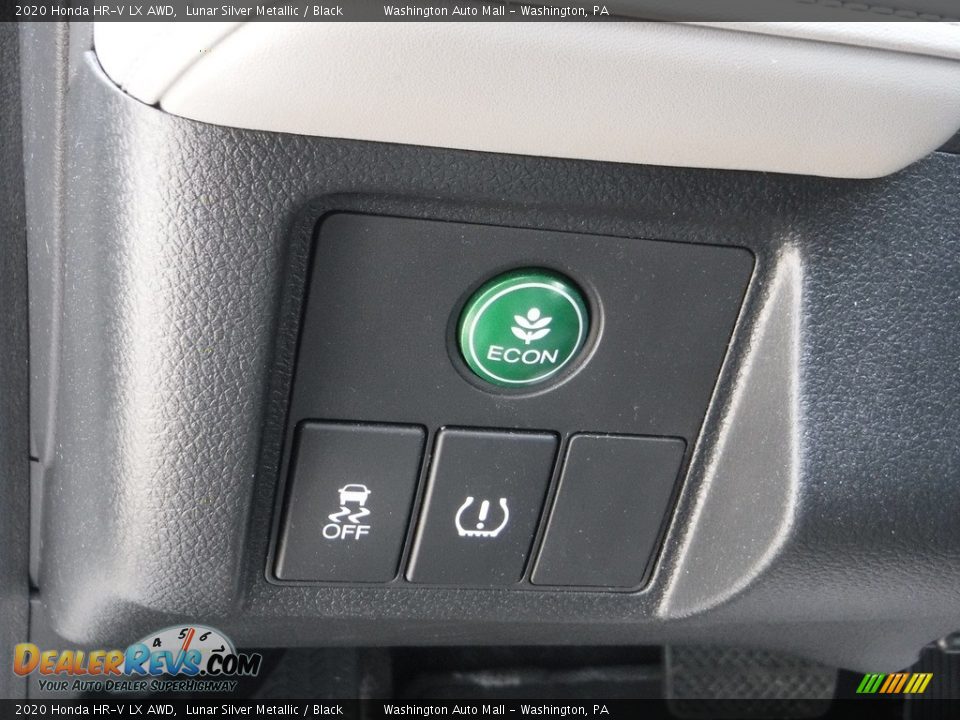 2020 Honda HR-V LX AWD Lunar Silver Metallic / Black Photo #14