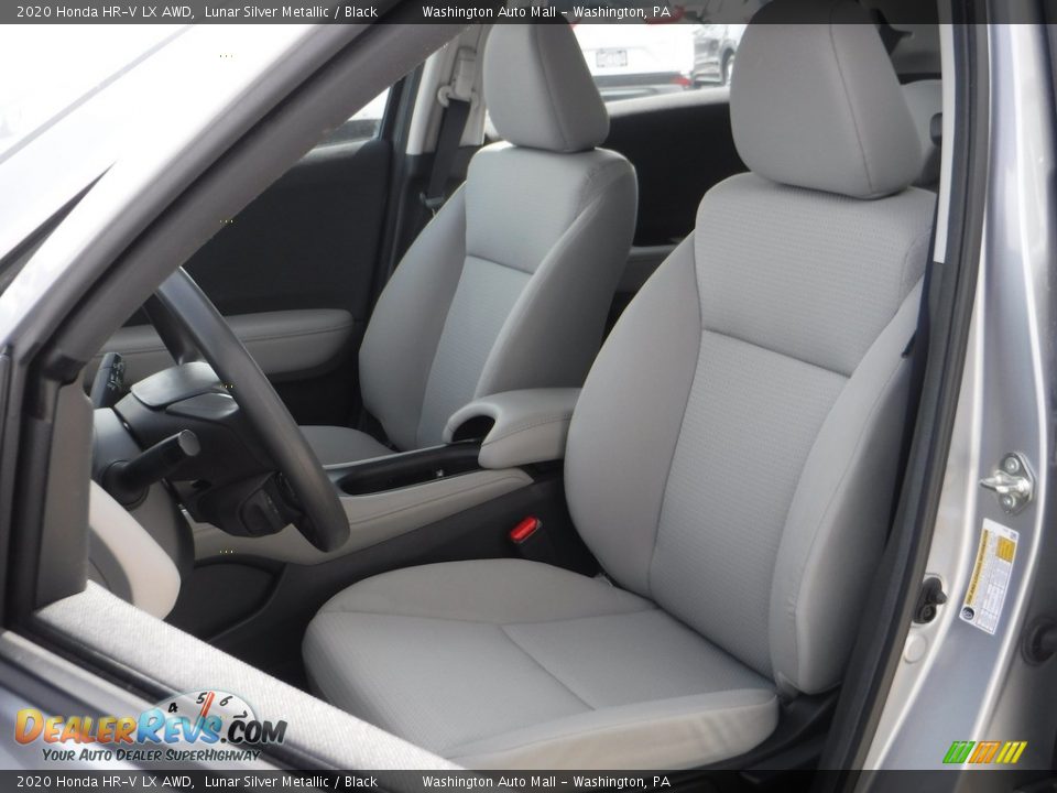 2020 Honda HR-V LX AWD Lunar Silver Metallic / Black Photo #15