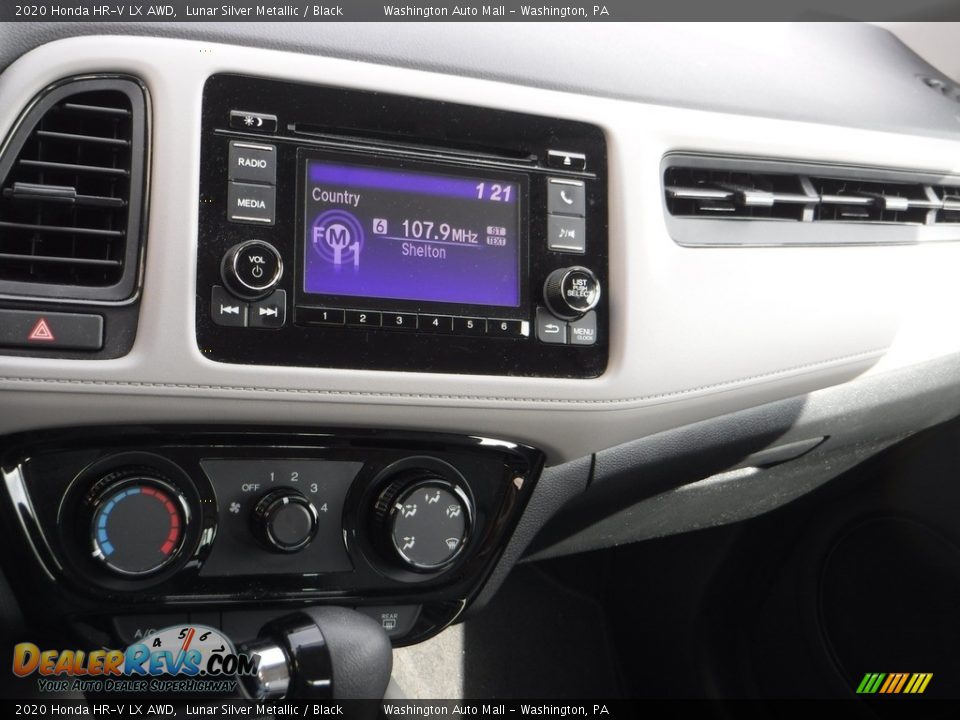 2020 Honda HR-V LX AWD Lunar Silver Metallic / Black Photo #17