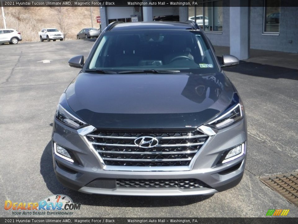 2021 Hyundai Tucson Ulitimate AWD Magnetic Force / Black Photo #5