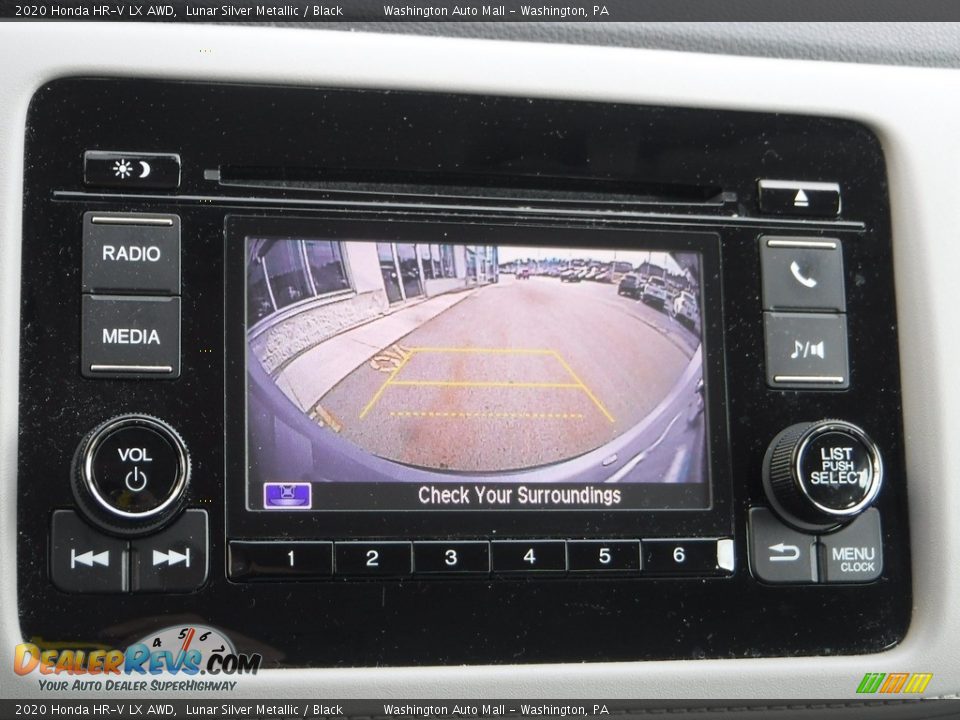 2020 Honda HR-V LX AWD Lunar Silver Metallic / Black Photo #18