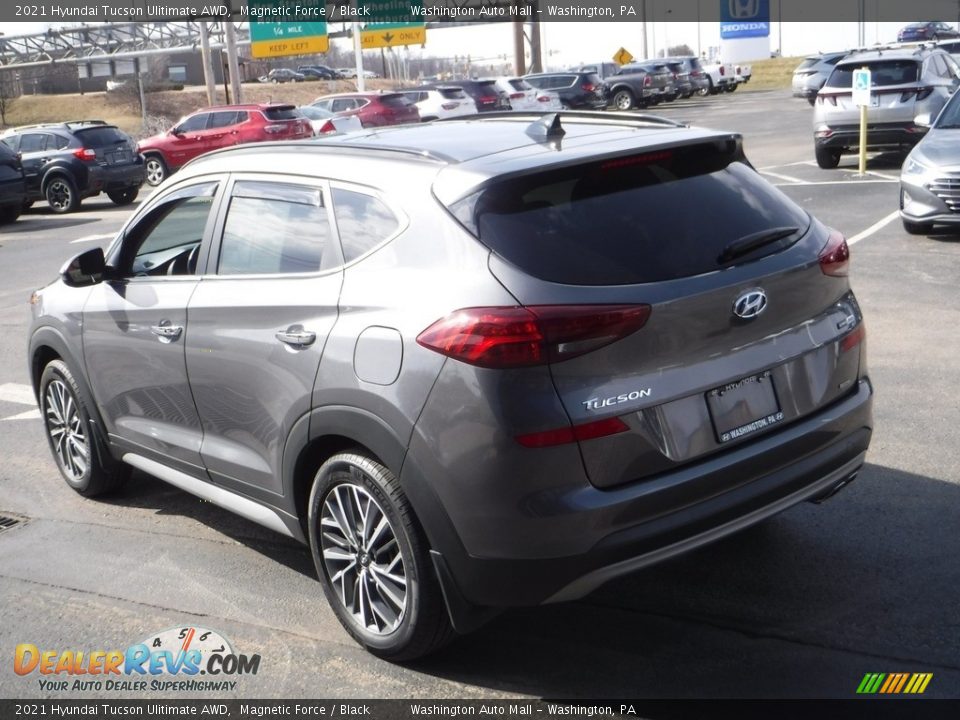 2021 Hyundai Tucson Ulitimate AWD Magnetic Force / Black Photo #9