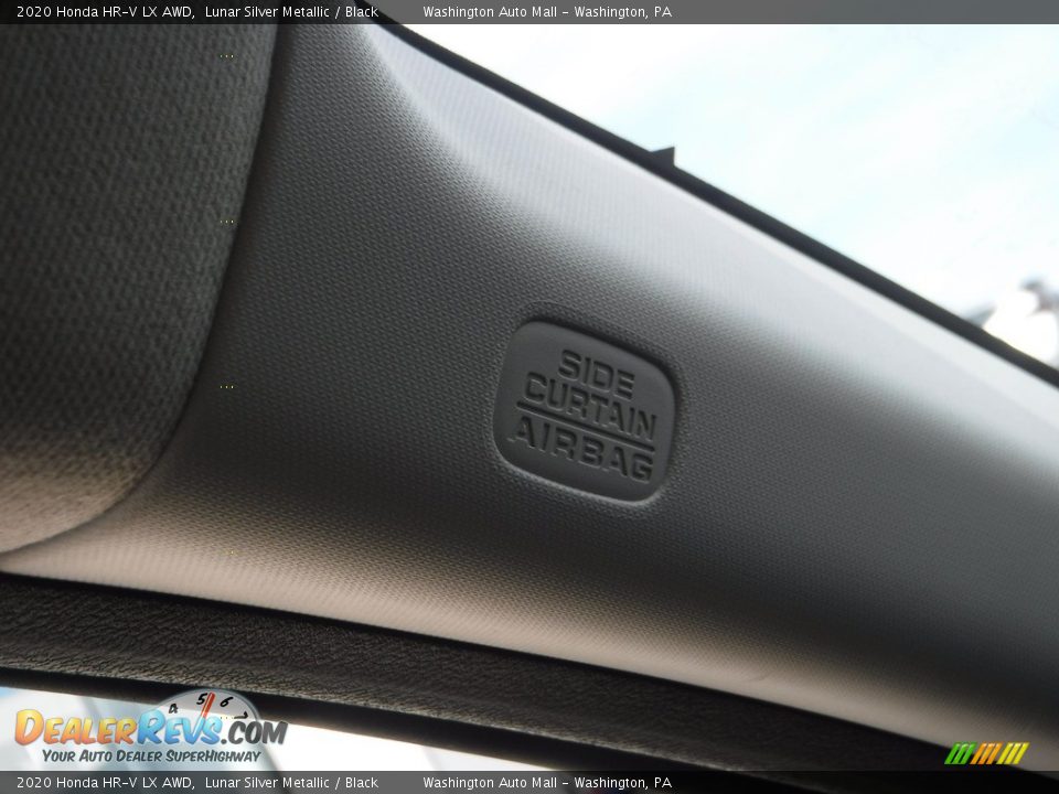 2020 Honda HR-V LX AWD Lunar Silver Metallic / Black Photo #22