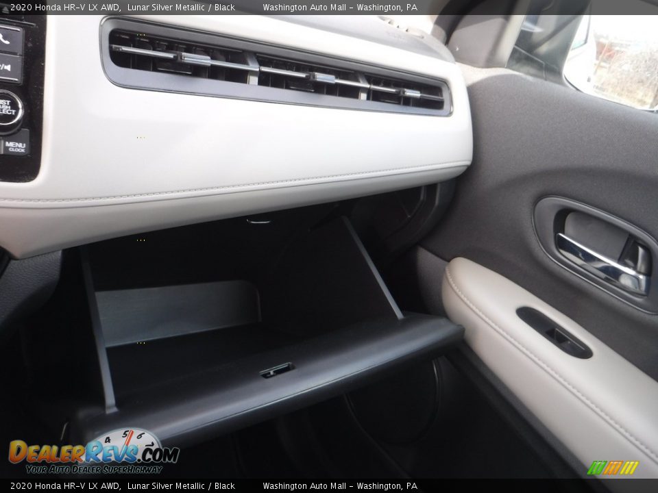 2020 Honda HR-V LX AWD Lunar Silver Metallic / Black Photo #23