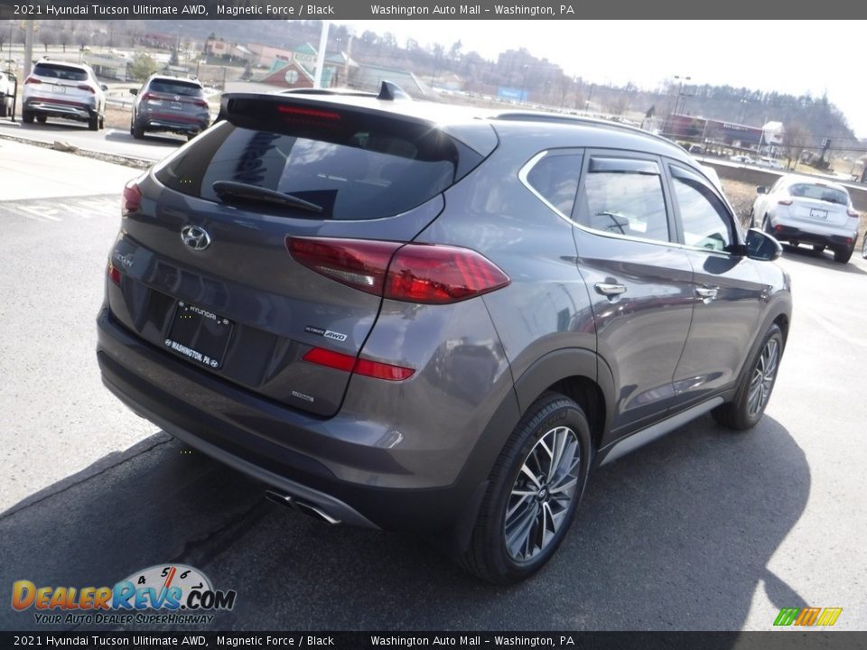 2021 Hyundai Tucson Ulitimate AWD Magnetic Force / Black Photo #11