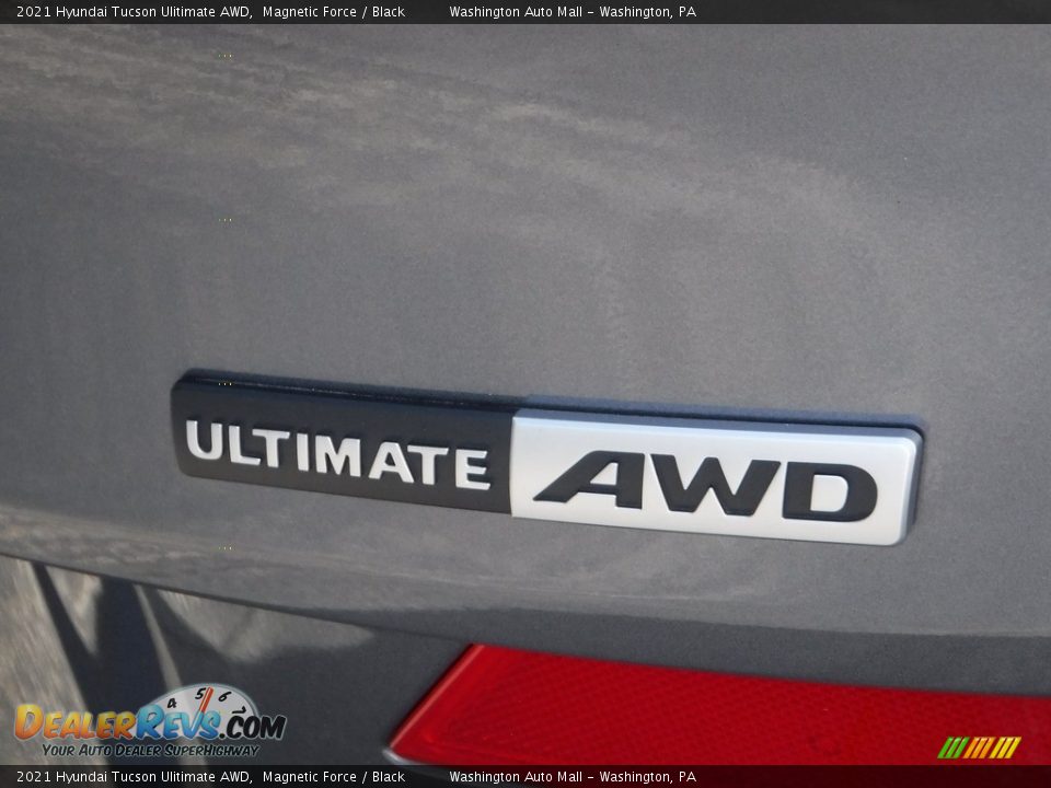 2021 Hyundai Tucson Ulitimate AWD Magnetic Force / Black Photo #12