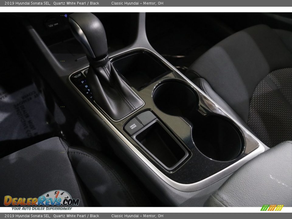 2019 Hyundai Sonata SEL Quartz White Pearl / Black Photo #13