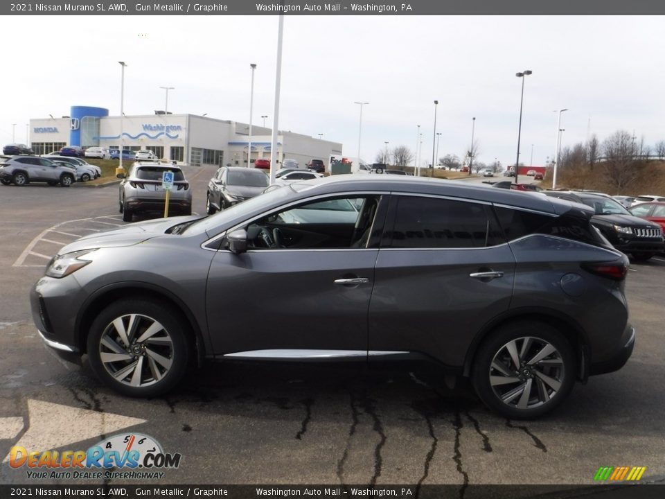 2021 Nissan Murano SL AWD Gun Metallic / Graphite Photo #5