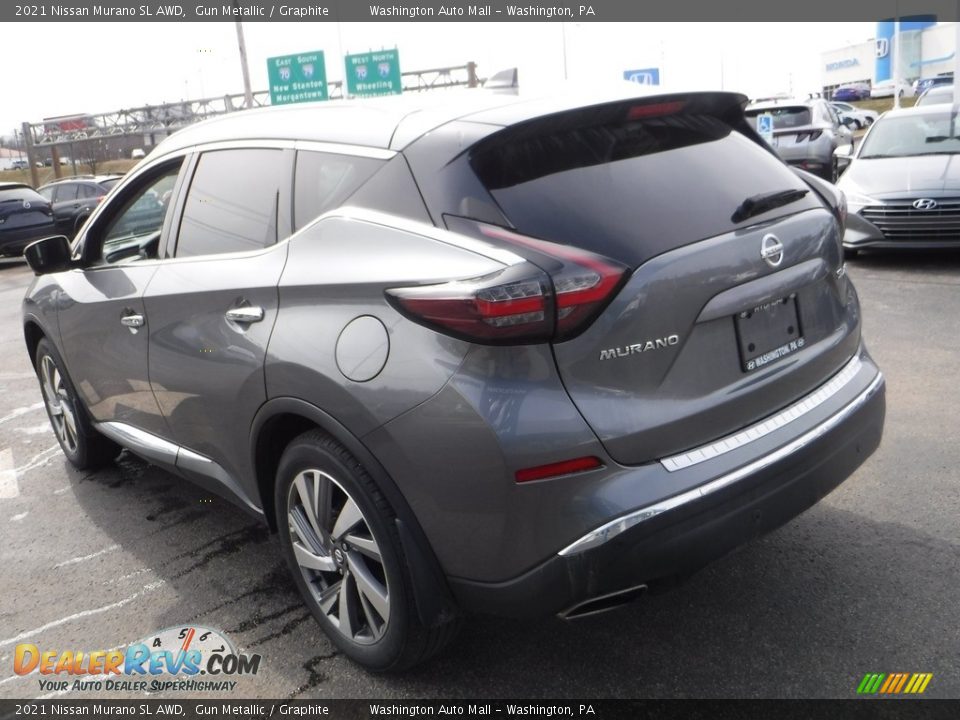 2021 Nissan Murano SL AWD Gun Metallic / Graphite Photo #6