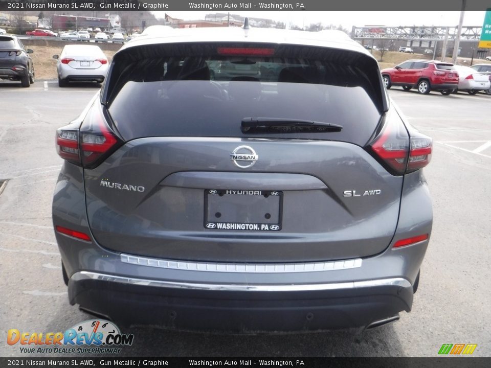 2021 Nissan Murano SL AWD Gun Metallic / Graphite Photo #7