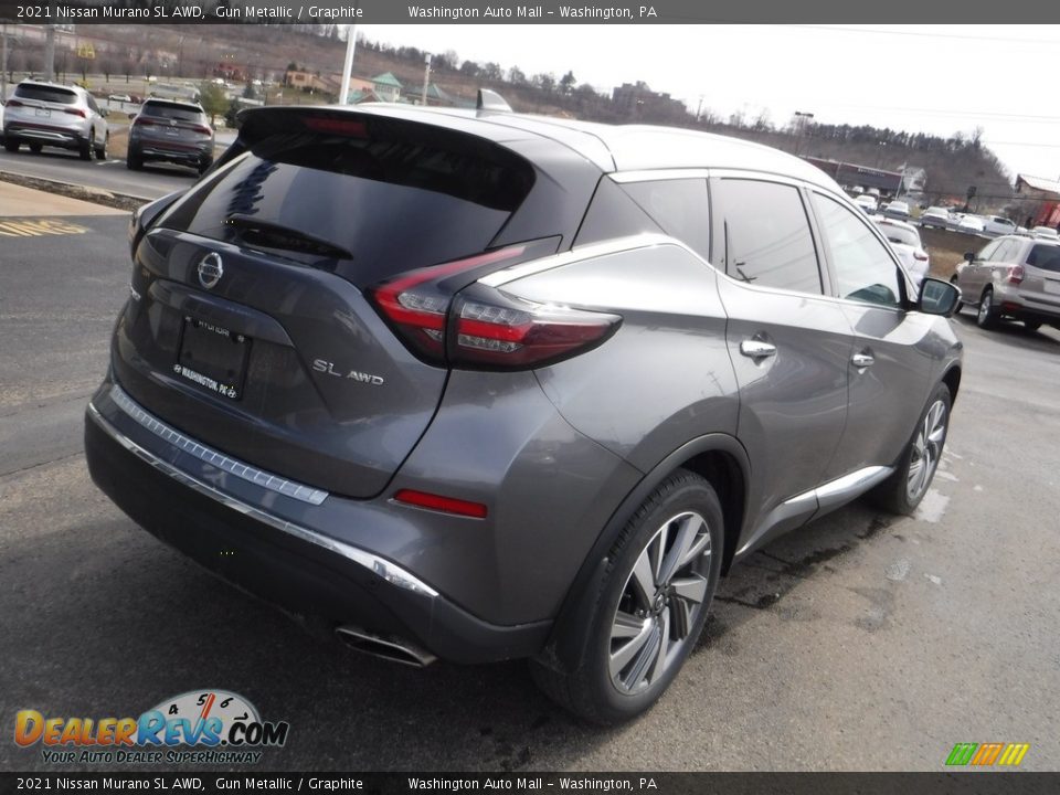 2021 Nissan Murano SL AWD Gun Metallic / Graphite Photo #8