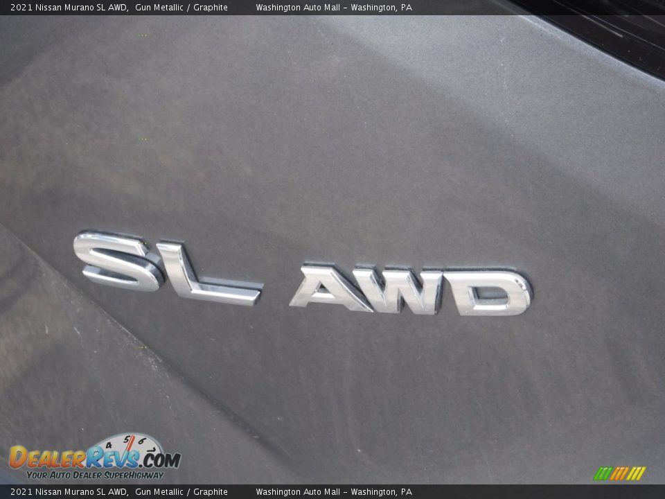 2021 Nissan Murano SL AWD Gun Metallic / Graphite Photo #9