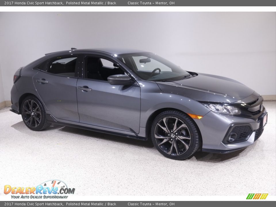 Front 3/4 View of 2017 Honda Civic Sport Hatchback Photo #1