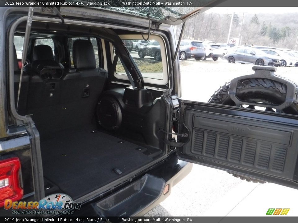 2019 Jeep Wrangler Unlimited Rubicon 4x4 Black / Black Photo #33