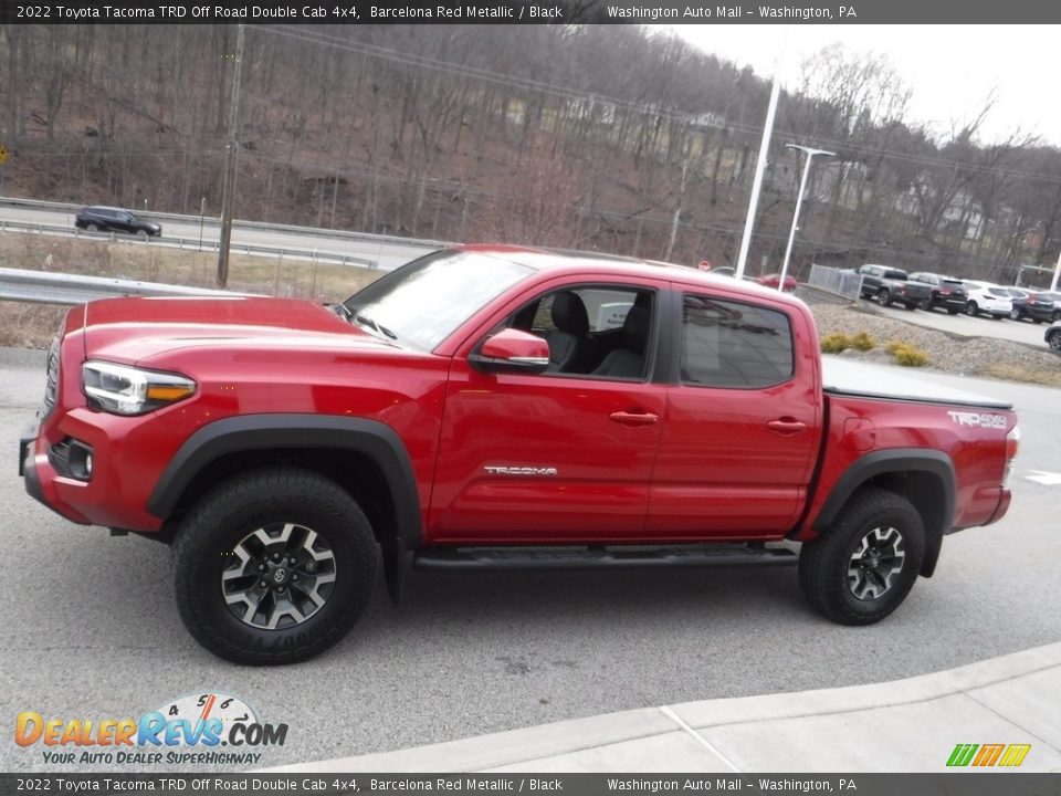 2022 Toyota Tacoma TRD Off Road Double Cab 4x4 Barcelona Red Metallic / Black Photo #17