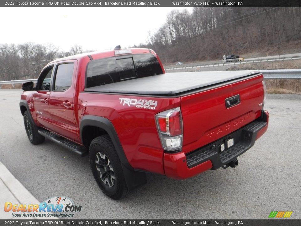 2022 Toyota Tacoma TRD Off Road Double Cab 4x4 Barcelona Red Metallic / Black Photo #18