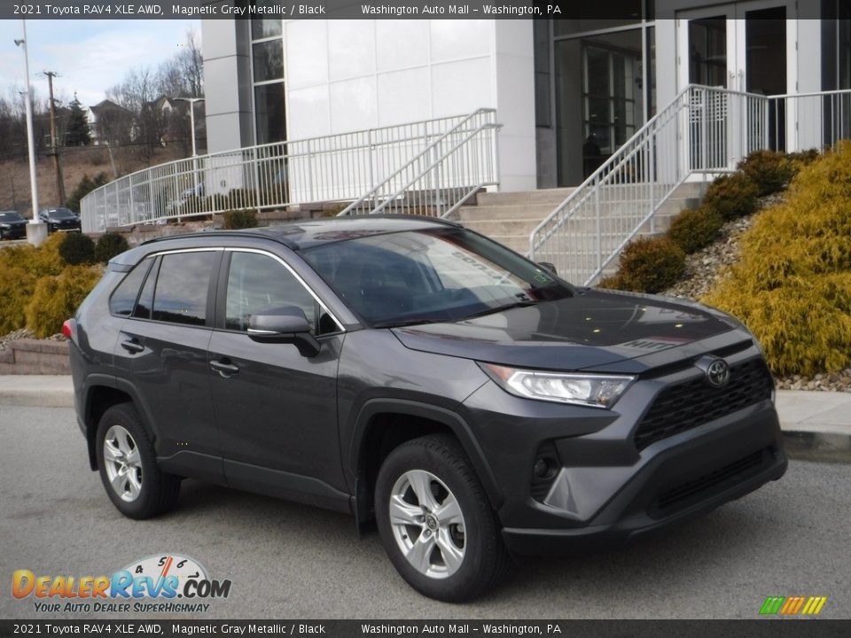 2021 Toyota RAV4 XLE AWD Magnetic Gray Metallic / Black Photo #1