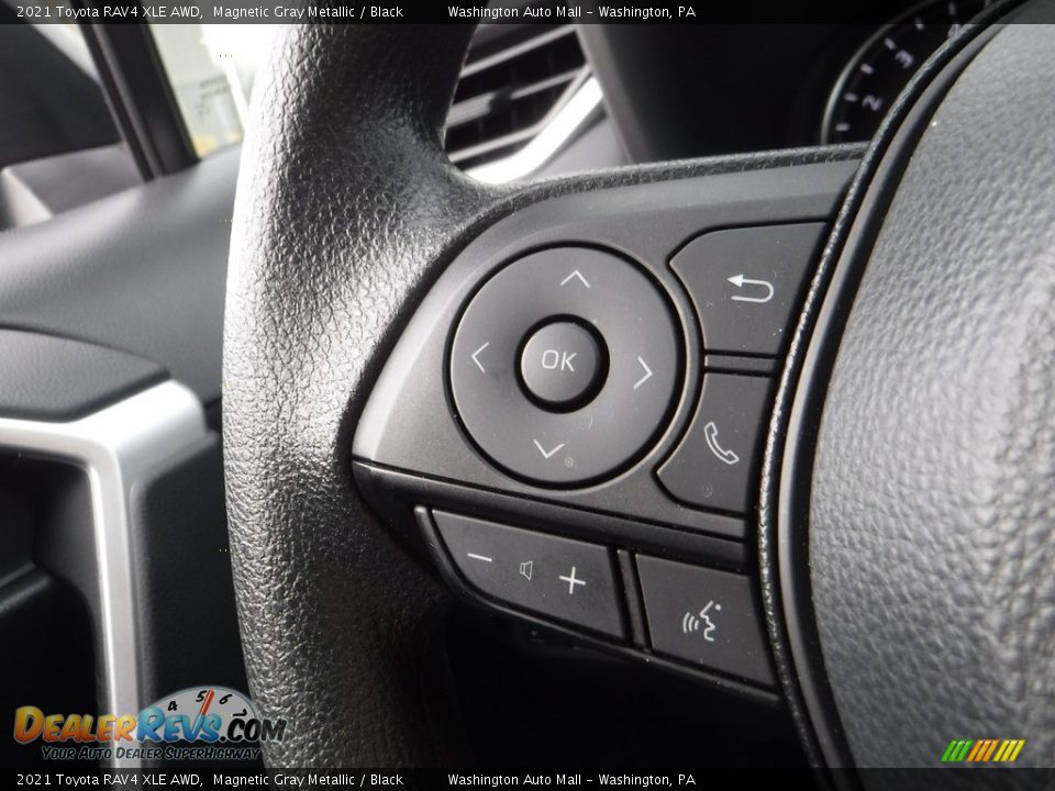 2021 Toyota RAV4 XLE AWD Magnetic Gray Metallic / Black Photo #9