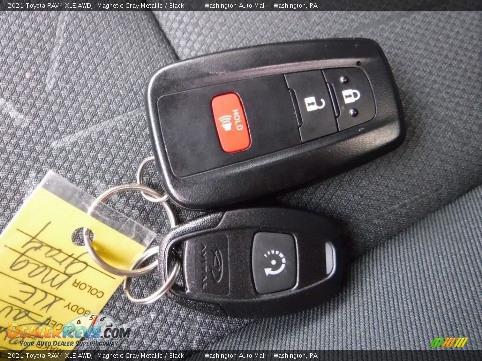 2021 Toyota RAV4 XLE AWD Magnetic Gray Metallic / Black Photo #10