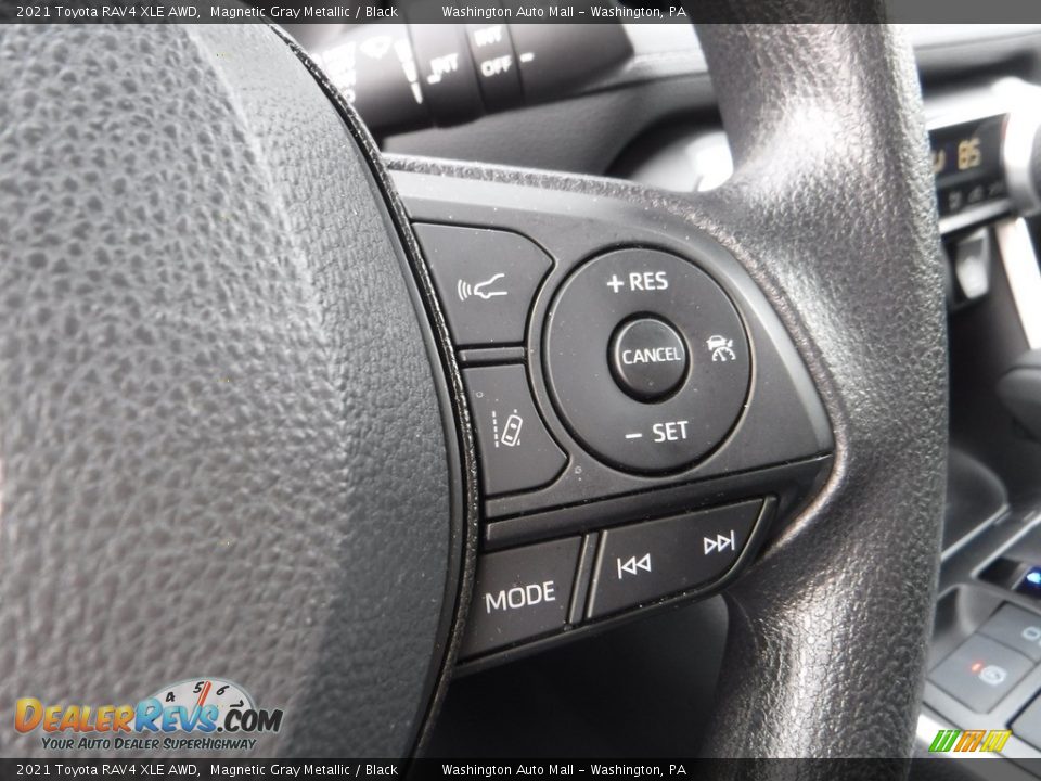 2021 Toyota RAV4 XLE AWD Magnetic Gray Metallic / Black Photo #11