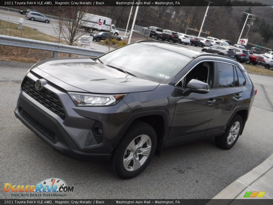 2021 Toyota RAV4 XLE AWD Magnetic Gray Metallic / Black Photo #14