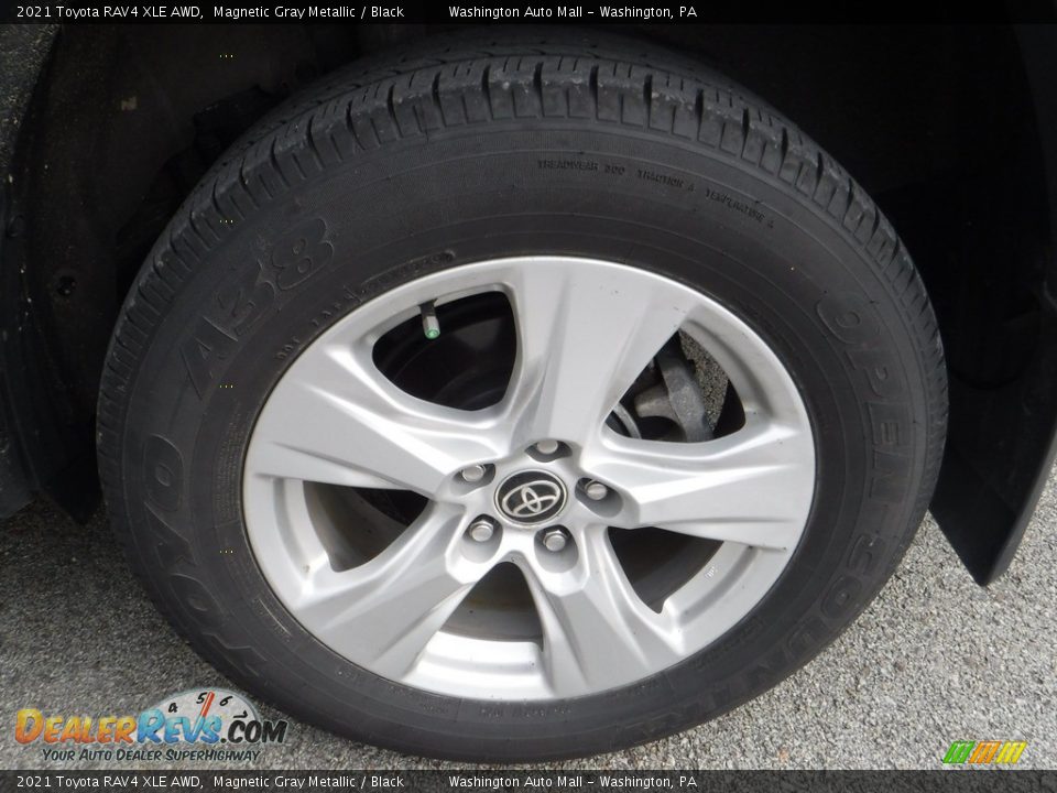 2021 Toyota RAV4 XLE AWD Magnetic Gray Metallic / Black Photo #15