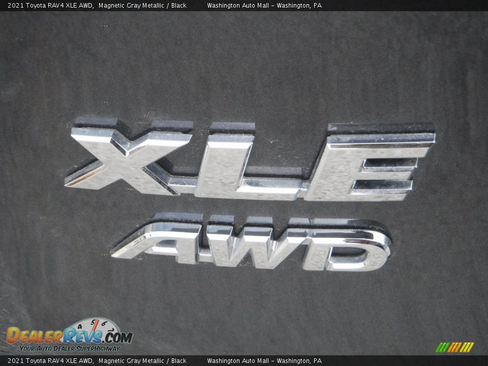 2021 Toyota RAV4 XLE AWD Magnetic Gray Metallic / Black Photo #19