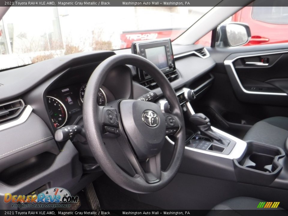 2021 Toyota RAV4 XLE AWD Magnetic Gray Metallic / Black Photo #21