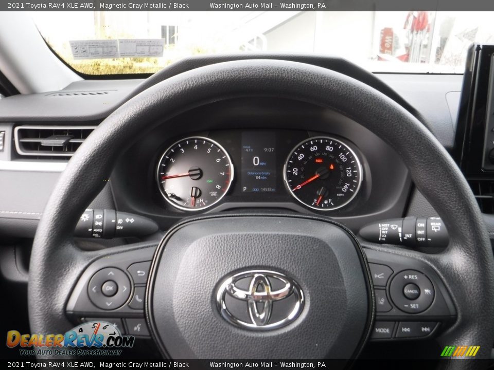 2021 Toyota RAV4 XLE AWD Magnetic Gray Metallic / Black Photo #27