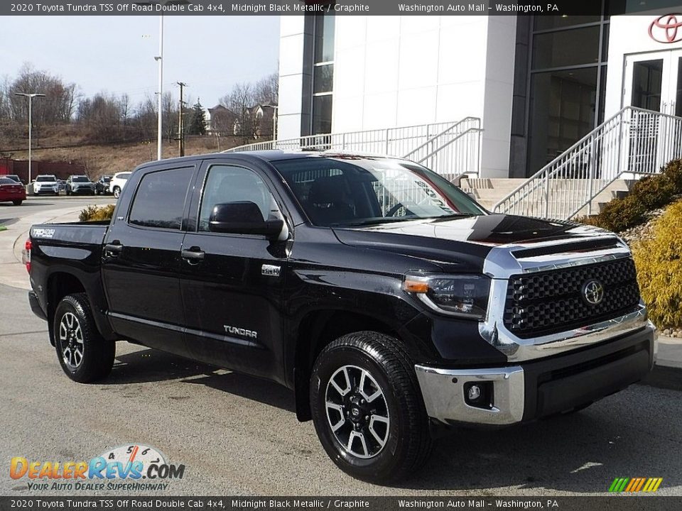 2020 Toyota Tundra TSS Off Road Double Cab 4x4 Midnight Black Metallic / Graphite Photo #1