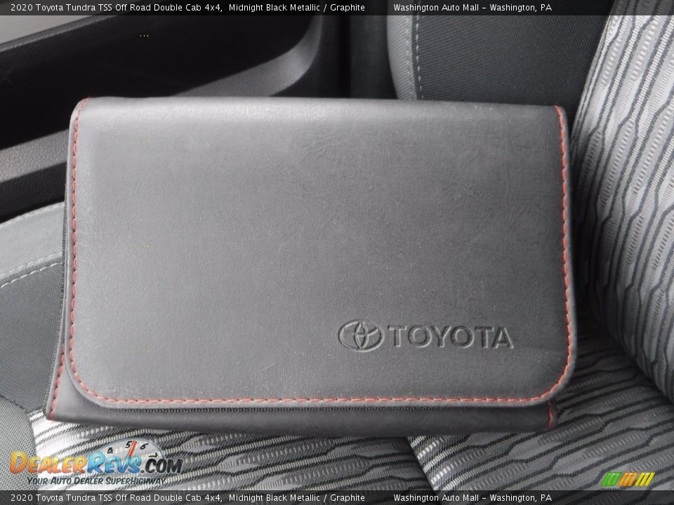 2020 Toyota Tundra TSS Off Road Double Cab 4x4 Midnight Black Metallic / Graphite Photo #33