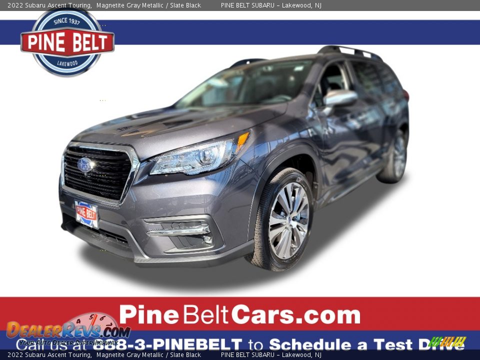 2022 Subaru Ascent Touring Magnetite Gray Metallic / Slate Black Photo #1