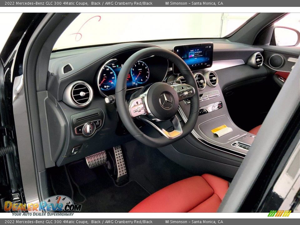 Dashboard of 2022 Mercedes-Benz GLC 300 4Matic Coupe Photo #4