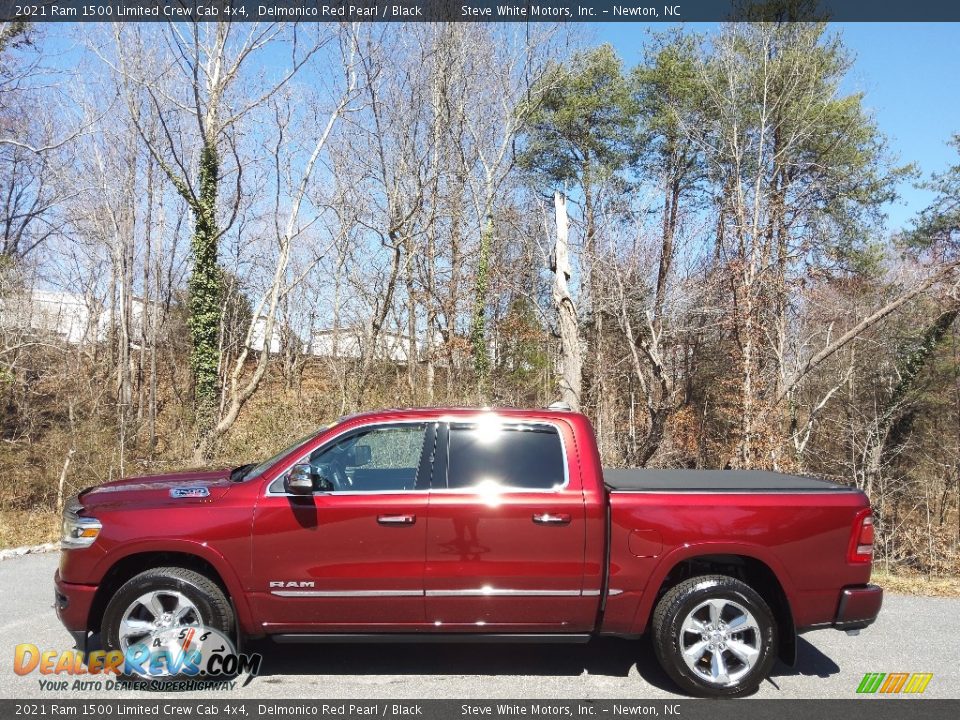 Delmonico Red Pearl 2021 Ram 1500 Limited Crew Cab 4x4 Photo #1