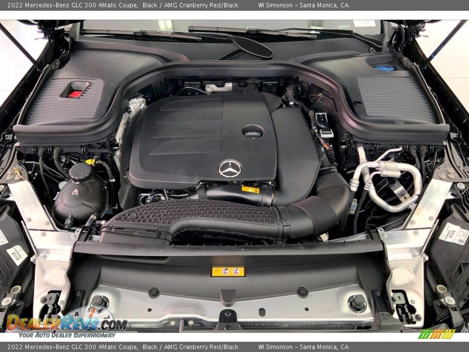 2022 Mercedes-Benz GLC 300 4Matic Coupe 2.0 Liter Turbocharged DOHC 16-Valve VVT 4 Cylinder Engine Photo #9