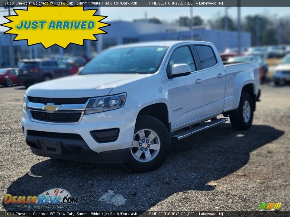 2019 Chevrolet Colorado WT Crew Cab Summit White / Jet Black/Dark Ash Photo #1